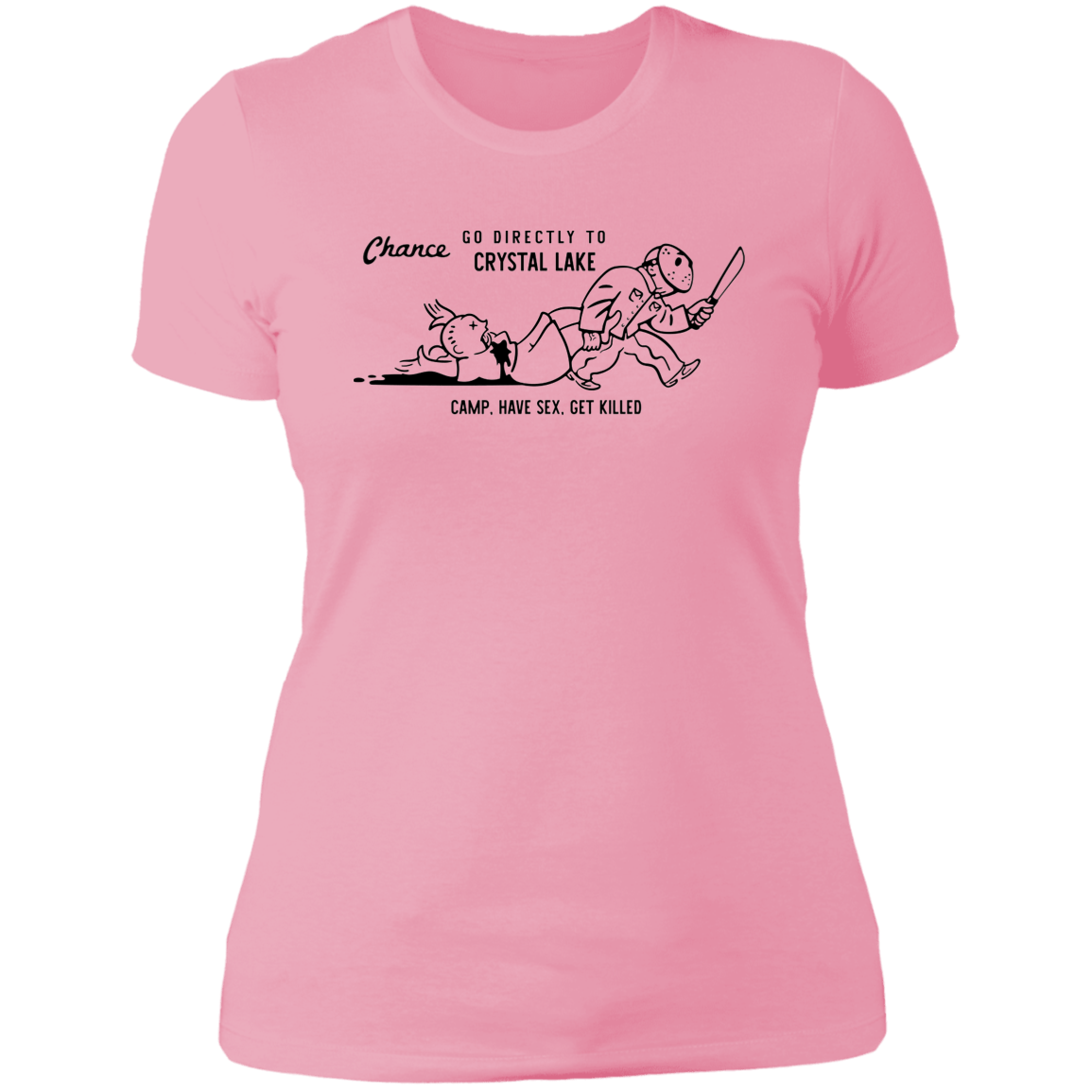T-Shirts Light Pink / S Go To Camp Women's Premium T-Shirt