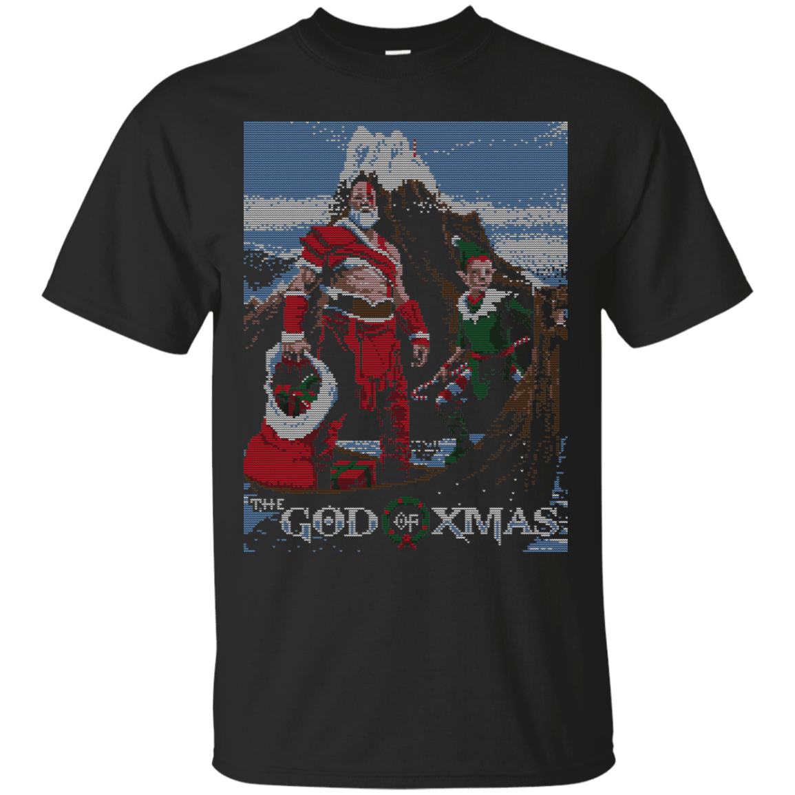 T-Shirts Black / S GOD OF XMAS T-Shirt