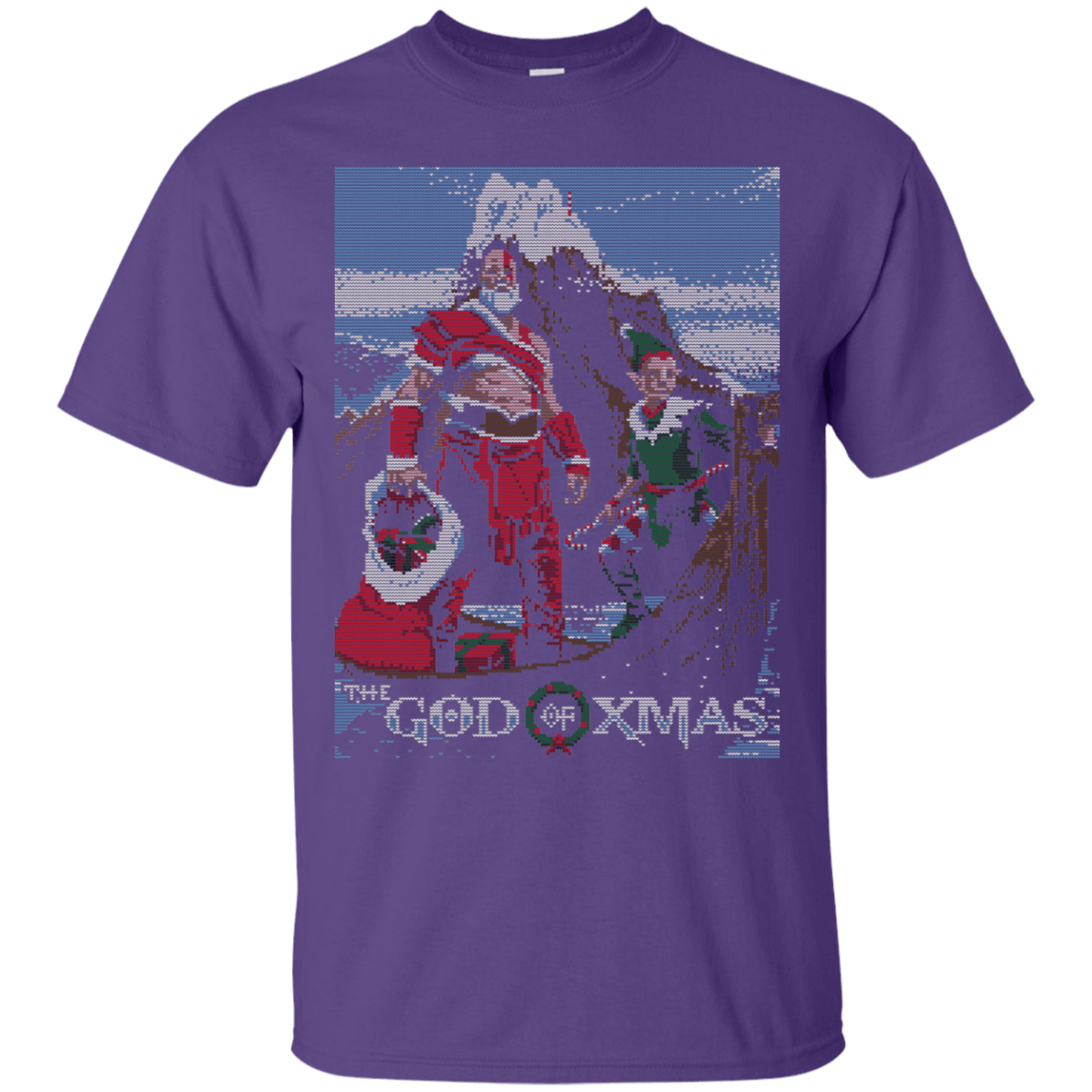 T-Shirts Purple / S GOD OF XMAS T-Shirt