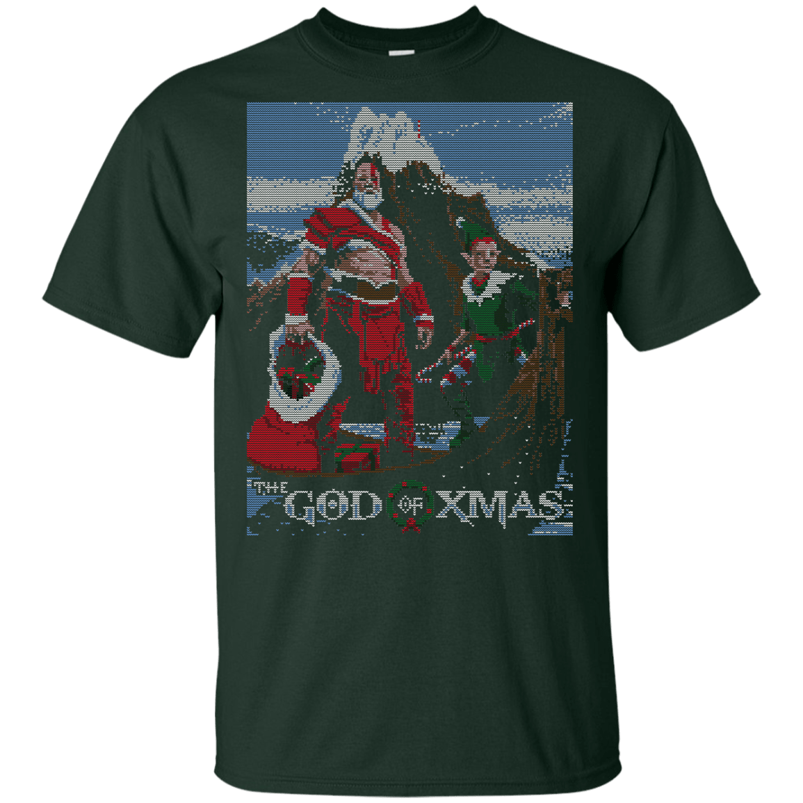 T-Shirts Forest / YXS GOD OF XMAS Youth T-Shirt