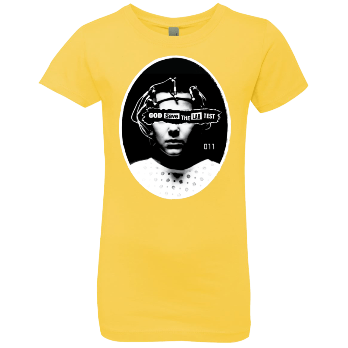 T-Shirts Vibrant Yellow / YXS God Save The Lab Test Girls Premium T-Shirt