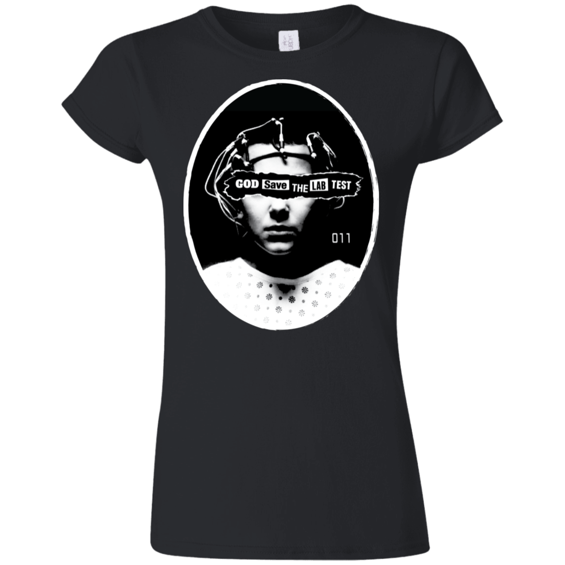 T-Shirts Black / S God Save The Lab Test Junior Slimmer-Fit T-Shirt