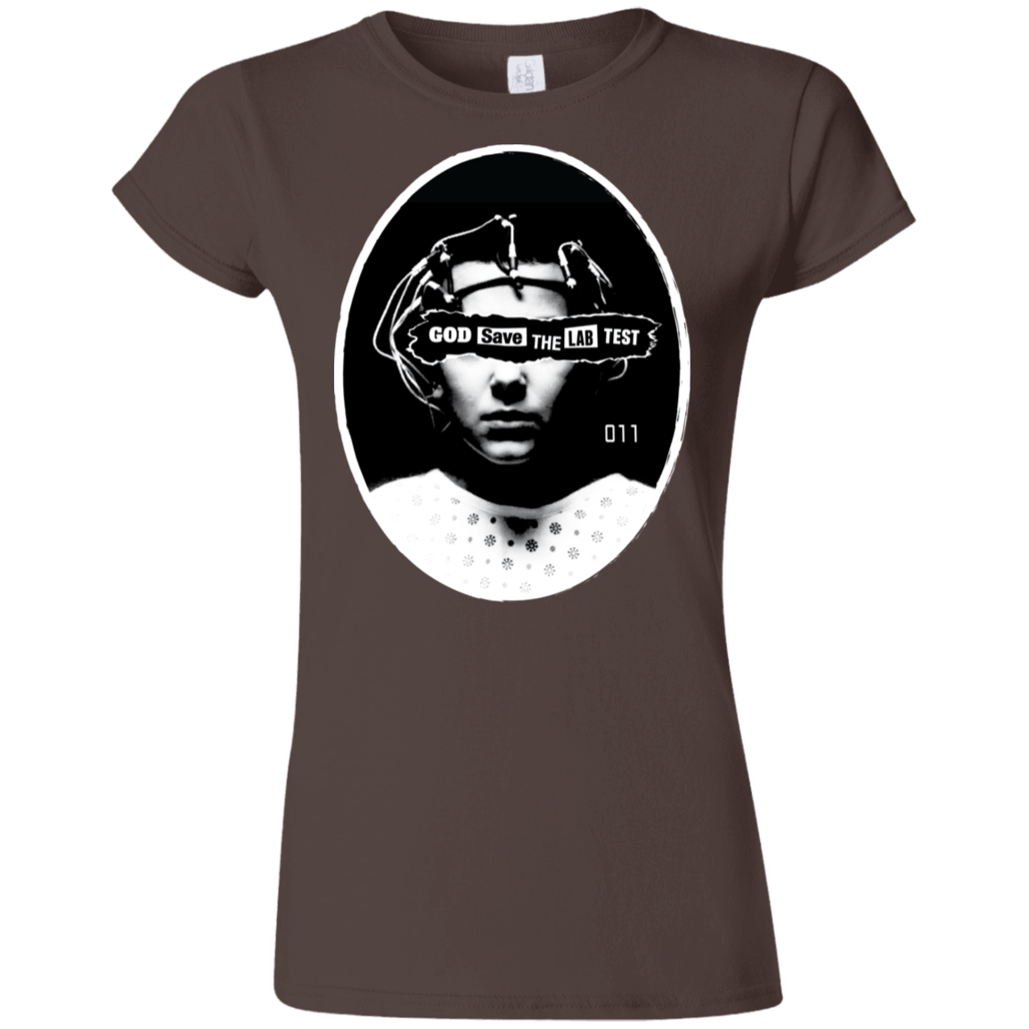 T-Shirts Dark Chocolate / S God Save The Lab Test Junior Slimmer-Fit T-Shirt