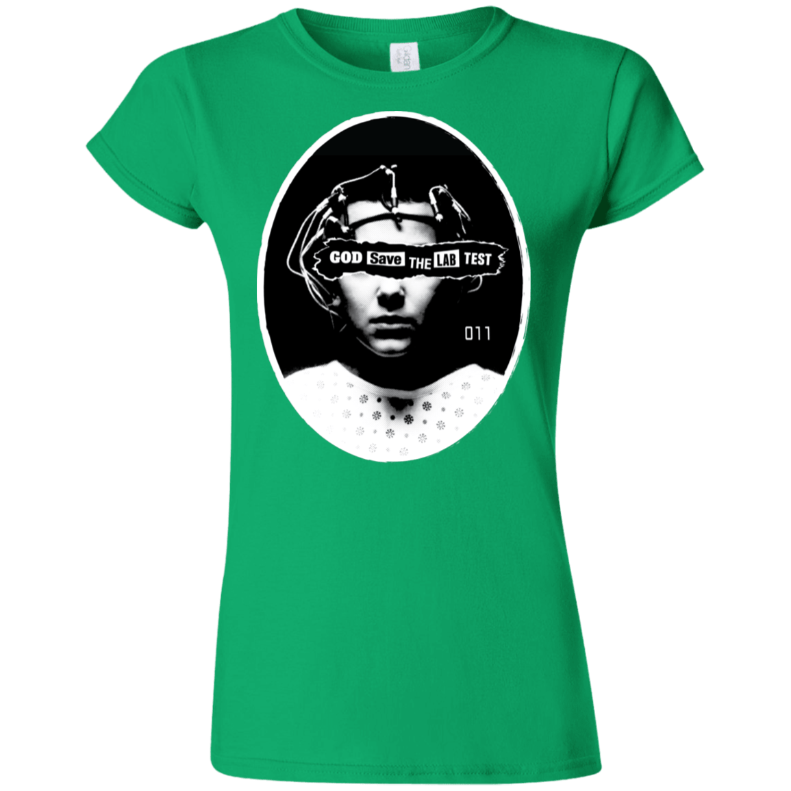 T-Shirts Irish Green / S God Save The Lab Test Junior Slimmer-Fit T-Shirt