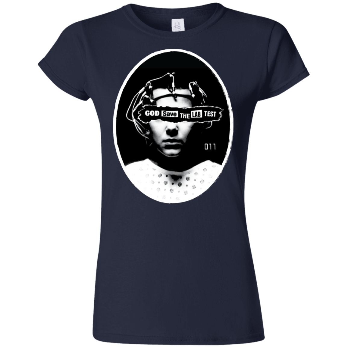 T-Shirts Navy / S God Save The Lab Test Junior Slimmer-Fit T-Shirt