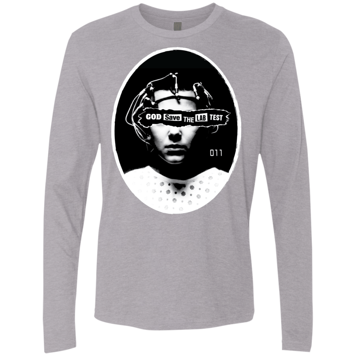 T-Shirts Heather Grey / S God Save The Lab Test Men's Premium Long Sleeve