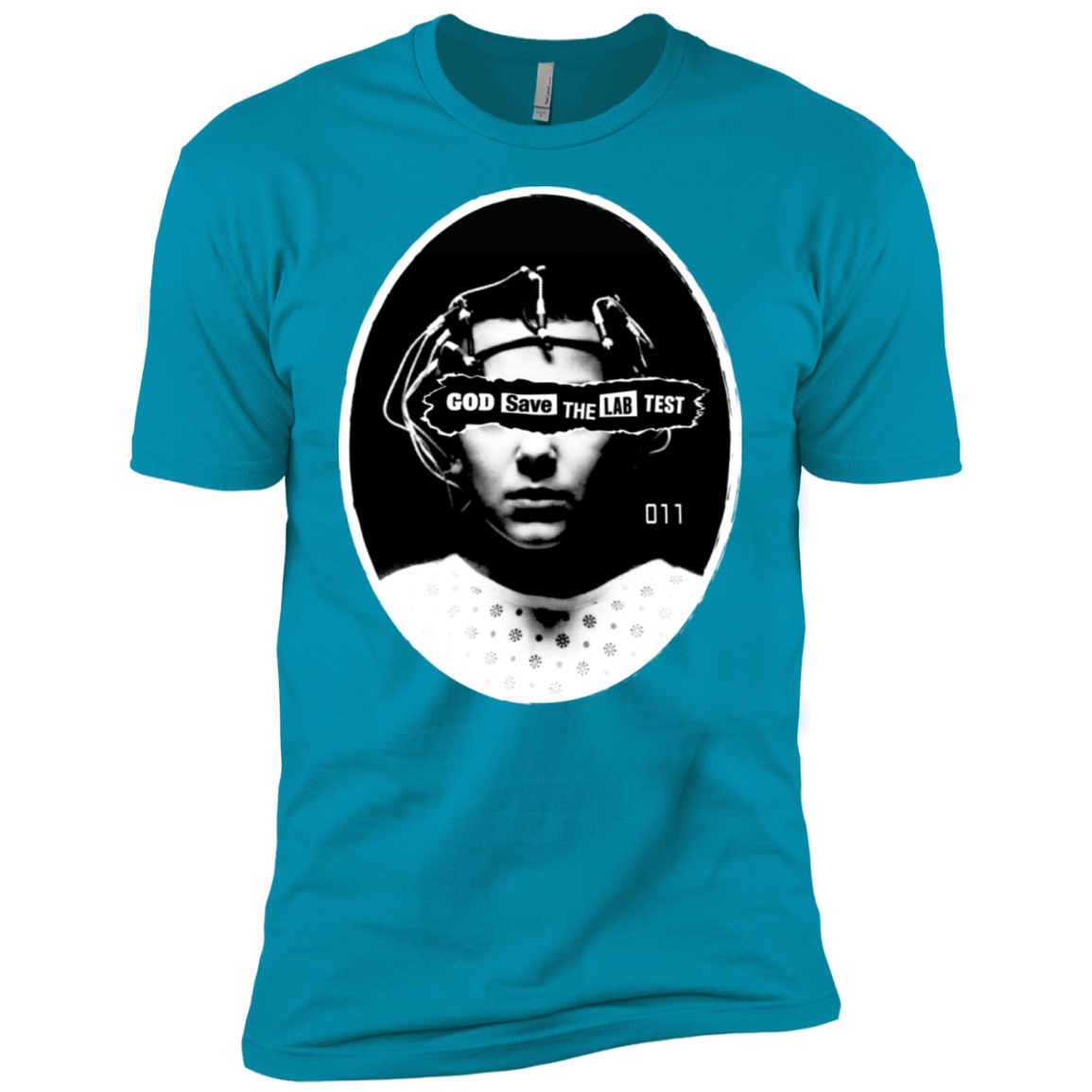 T-Shirts Turquoise / X-Small God Save The Lab Test Men's Premium T-Shirt