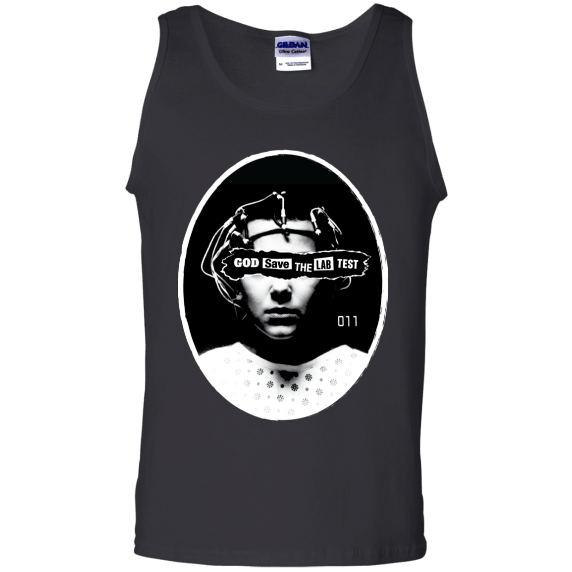 T-Shirts Black / S God Save The Lab Test Men's Tank Top