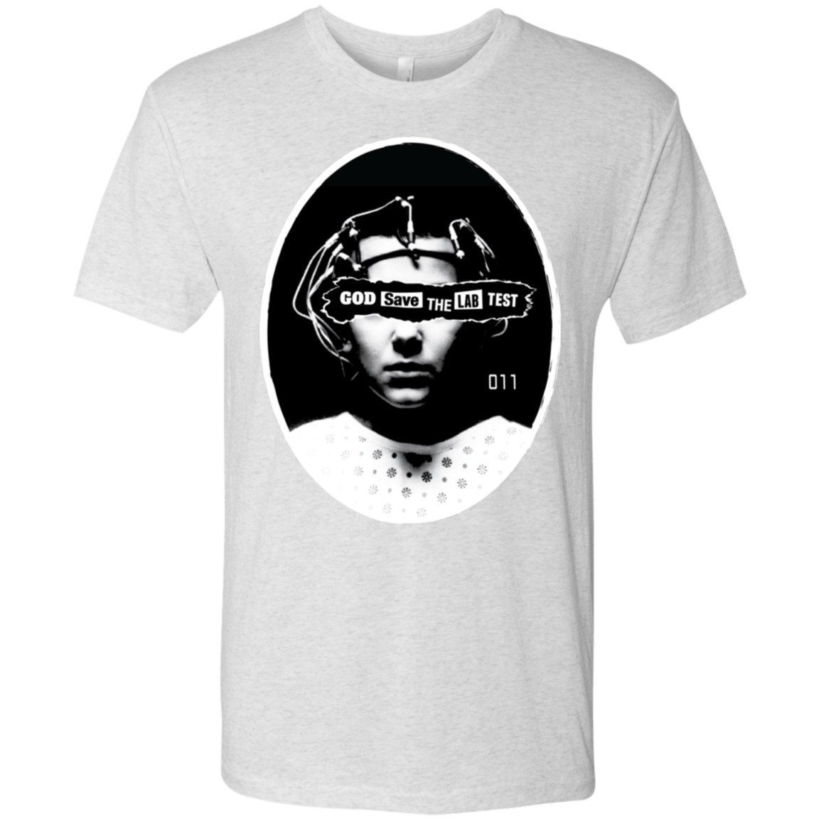 T-Shirts Heather White / S God Save The Lab Test Men's Triblend T-Shirt