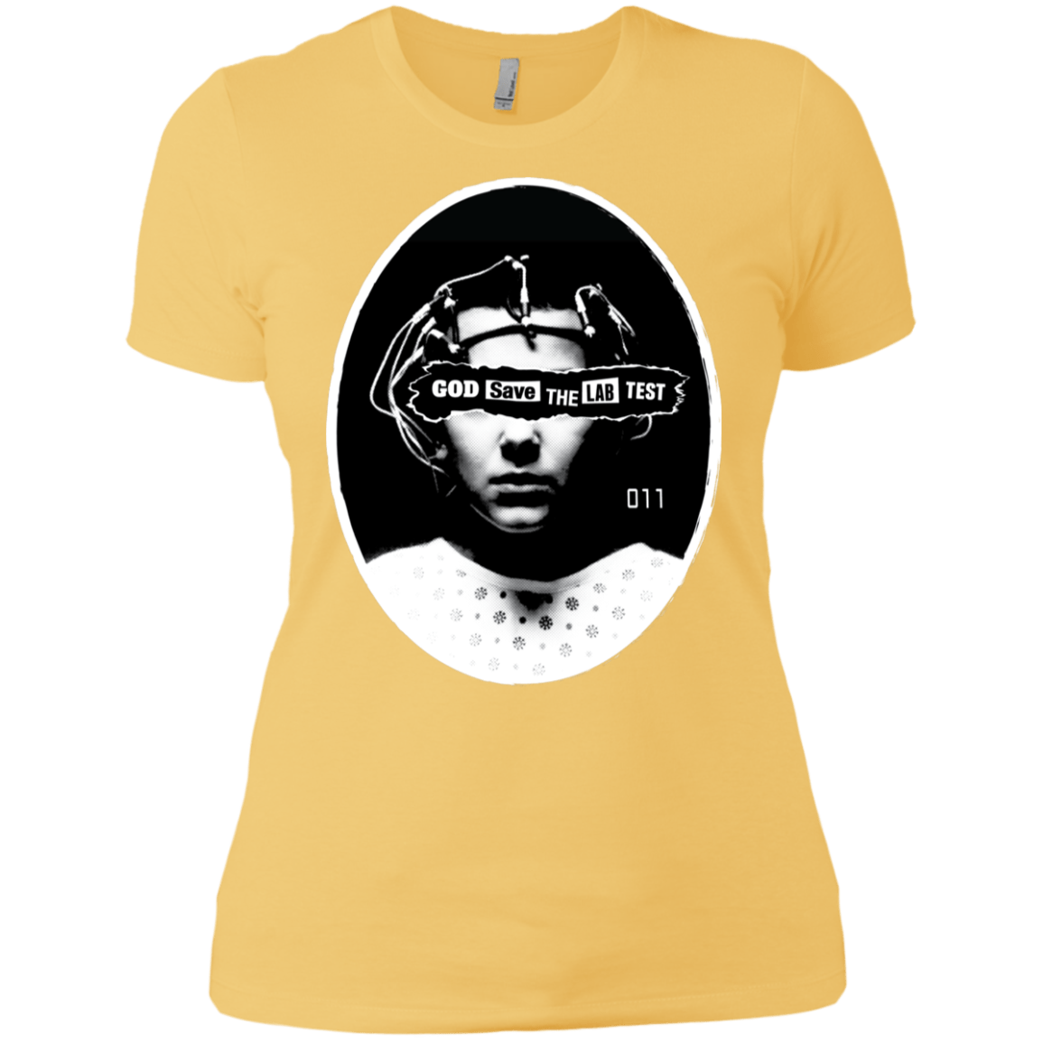 T-Shirts Banana Cream/ / X-Small God Save The Lab Test Women's Premium T-Shirt