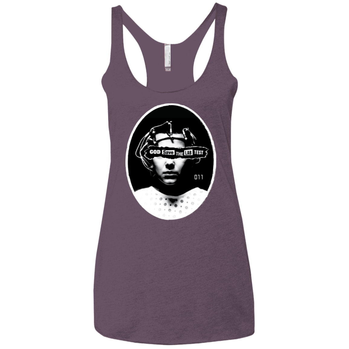 T-Shirts Vintage Purple / X-Small God Save The Lab Test Women's Triblend Racerback Tank
