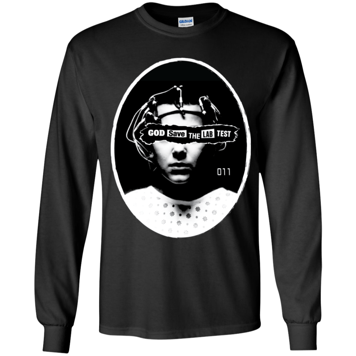T-Shirts Black / YS God Save The Lab Test Youth Long Sleeve T-Shirt