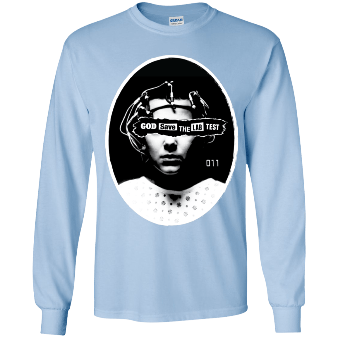 T-Shirts Light Blue / YS God Save The Lab Test Youth Long Sleeve T-Shirt