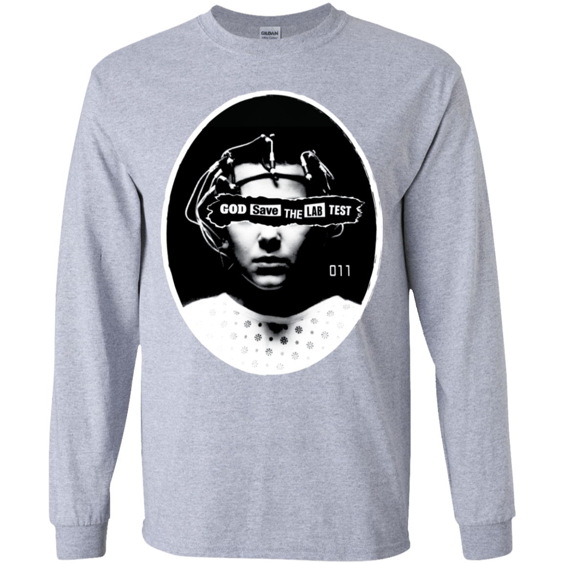 T-Shirts Sport Grey / YS God Save The Lab Test Youth Long Sleeve T-Shirt