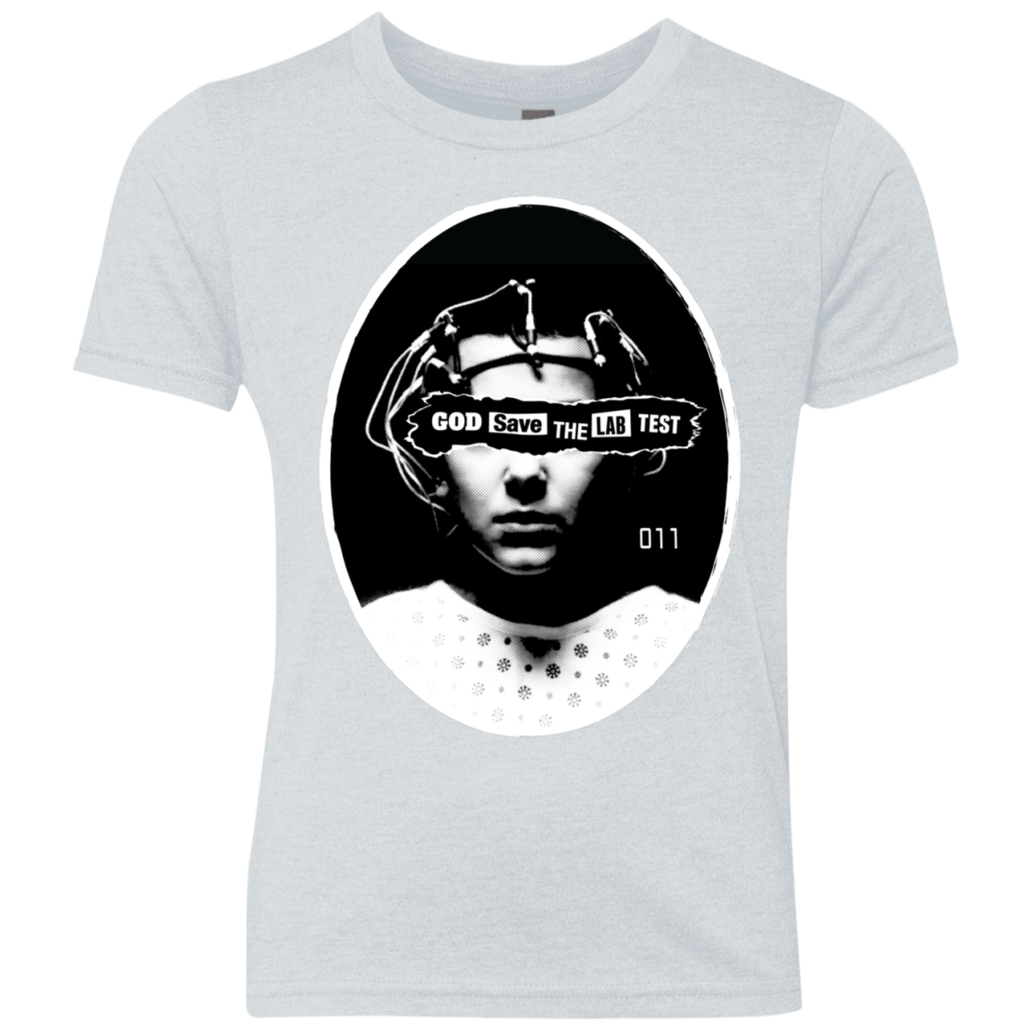 T-Shirts Heather White / YXS God Save The Lab Test Youth Triblend T-Shirt