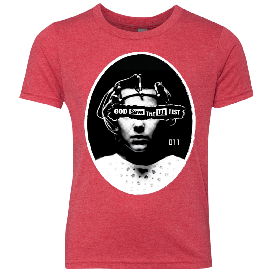 T-Shirts Vintage Red / YXS God Save The Lab Test Youth Triblend T-Shirt