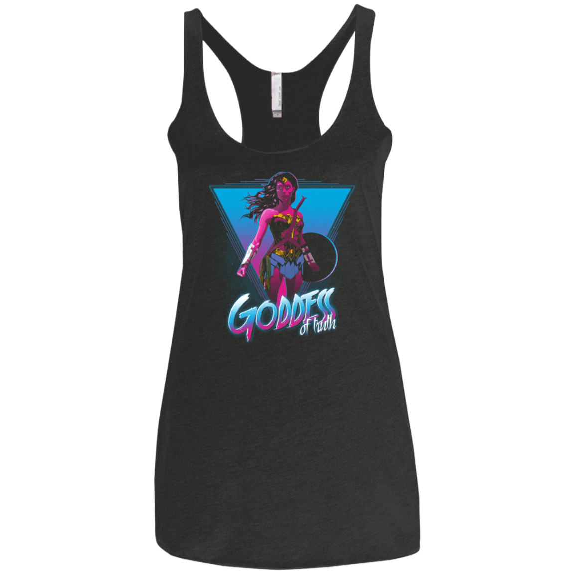 T-Shirts Vintage Black / X-Small Goddess of truth Women's Triblend Racerback Tank