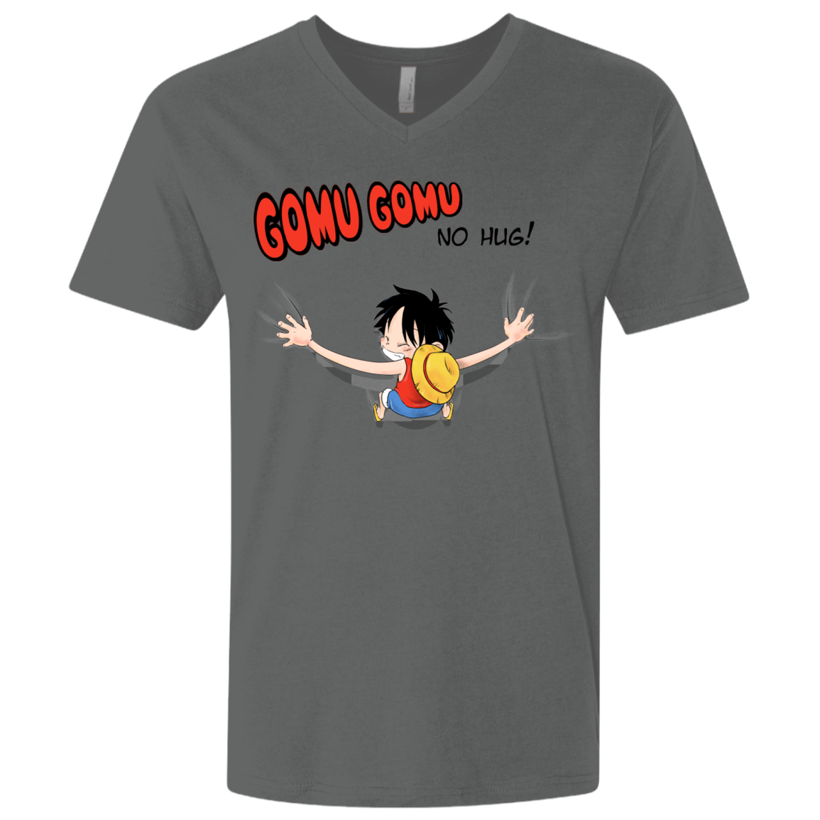 T-Shirts Heavy Metal / X-Small Gomu Gomu no Hug Men's Premium V-Neck
