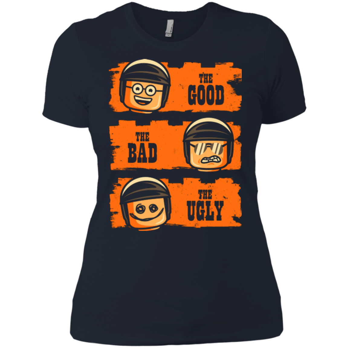 T-Shirts Midnight Navy / X-Small GOOD COP BAD COP UGLY COP Women's Premium T-Shirt