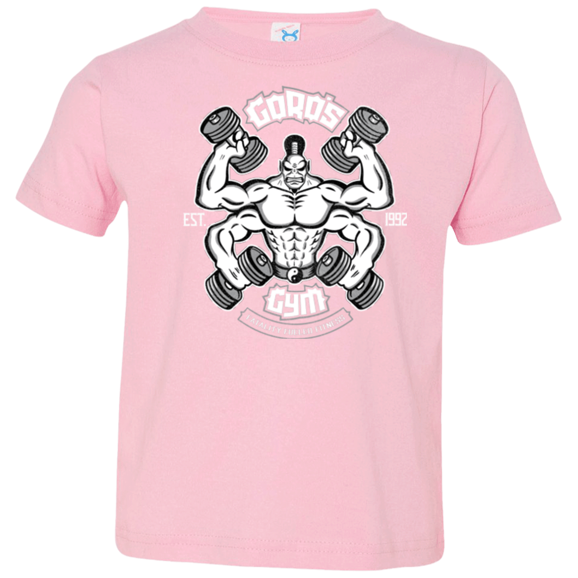 T-Shirts Pink / 2T Goros Gym Toddler Premium T-Shirt