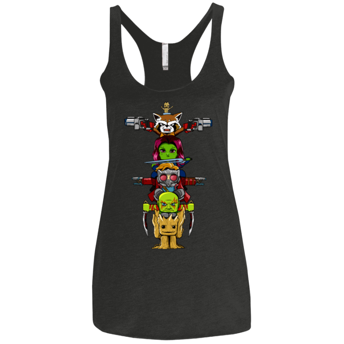 T-Shirts Vintage Black / X-Small GOTG Totem Women's Triblend Racerback Tank