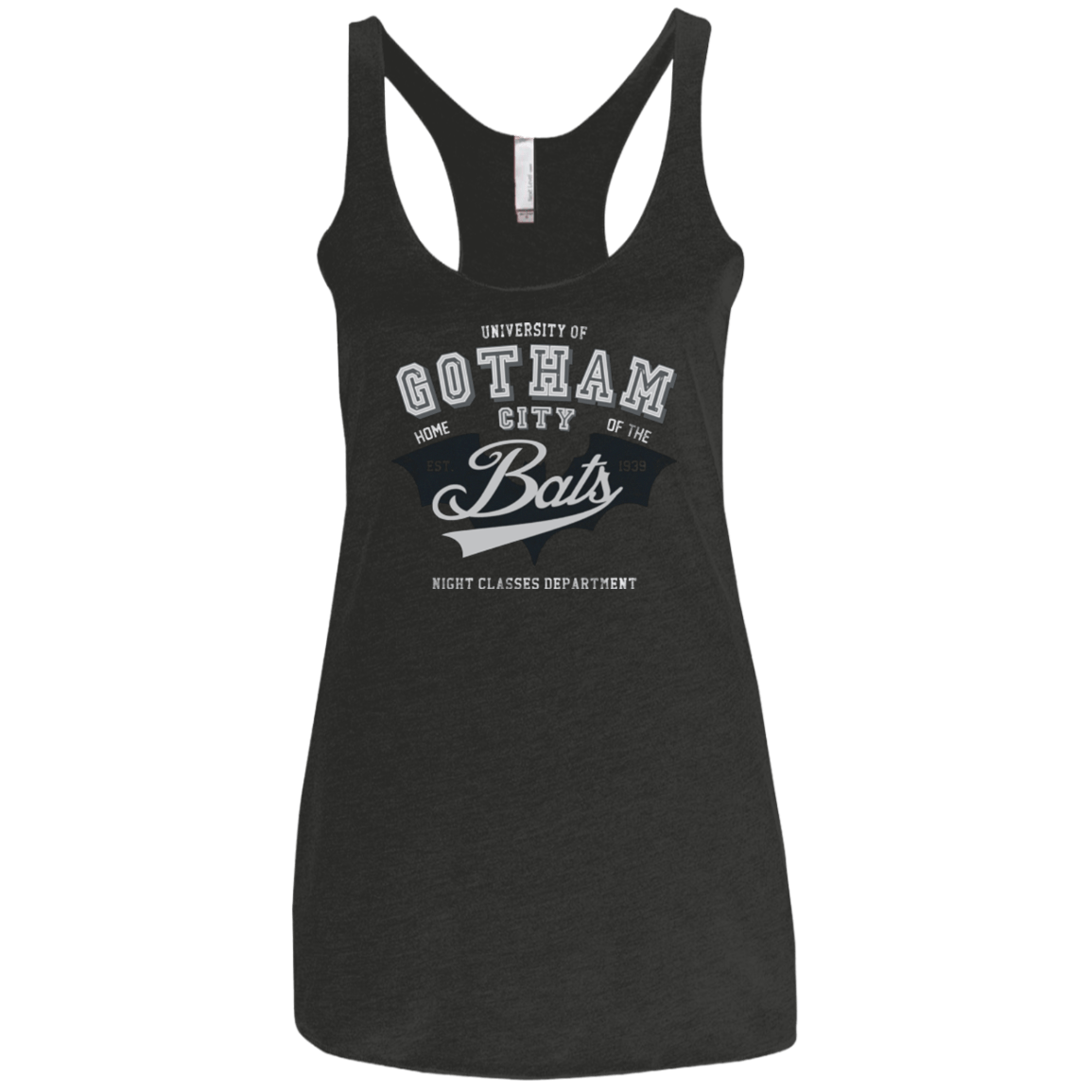 T-Shirts Vintage Black / X-Small Gotham U Women's Triblend Racerback Tank