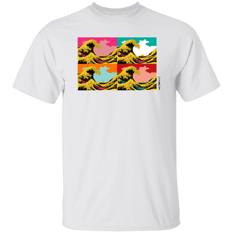 T-Shirts White / S Great Pop Wave T-Shirt