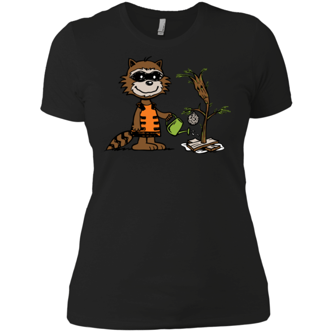 T-Shirts Black / X-Small Groot Grief Women's Premium T-Shirt
