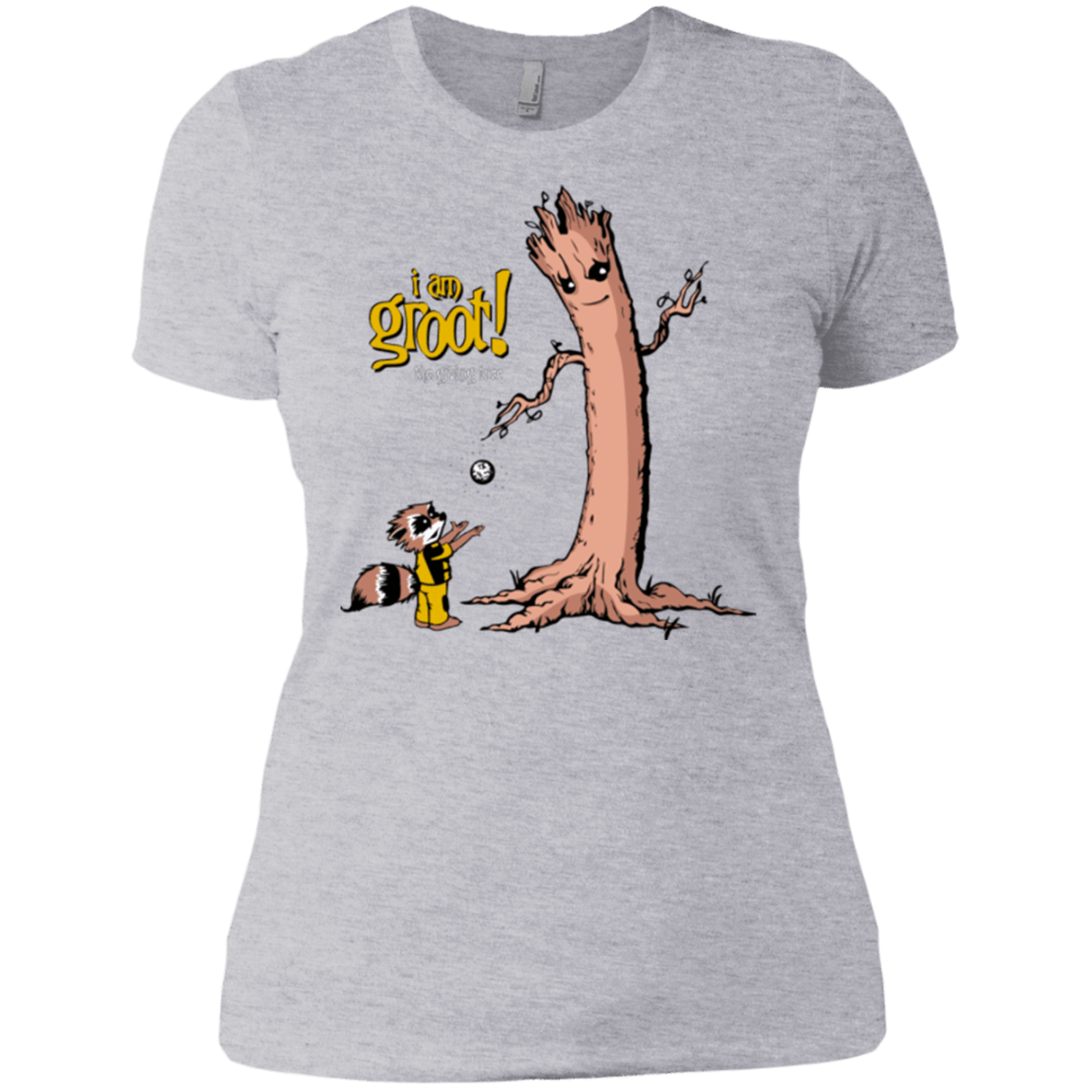 T-Shirts Heather Grey / X-Small Groots Giving Women's Premium T-Shirt