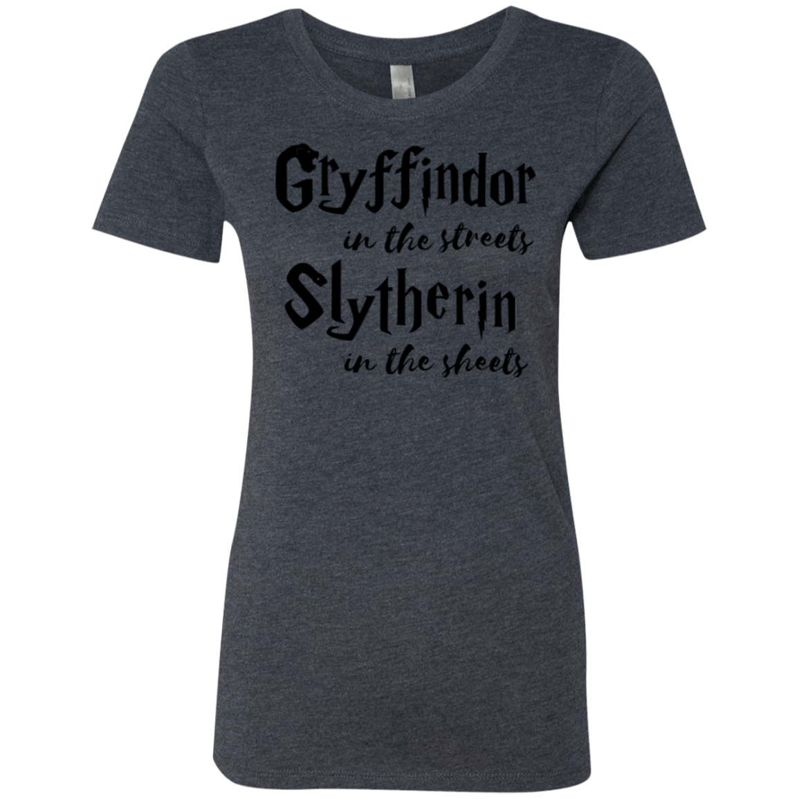T-Shirts Vintage Navy / Small Gryffindor Streets Women's Triblend T-Shirt