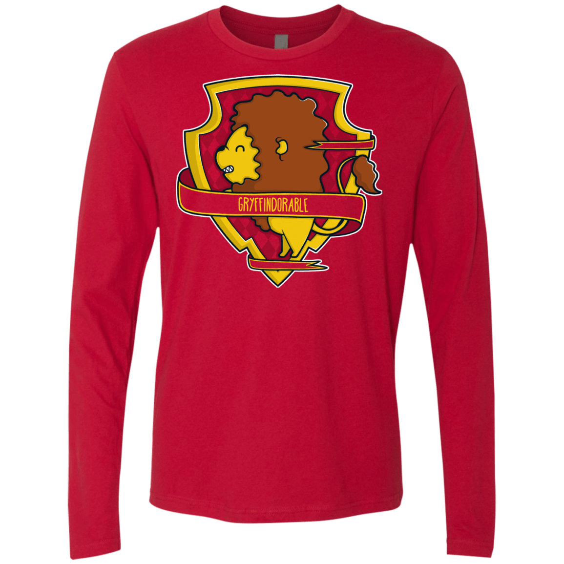T-Shirts Red / Small Gryffindorable Men's Premium Long Sleeve