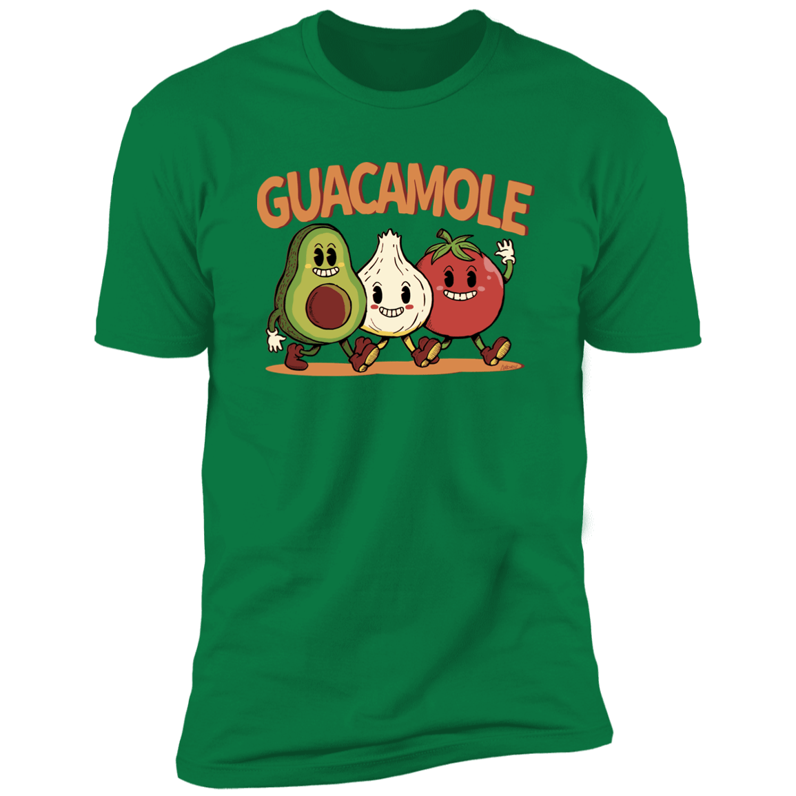 T-Shirts Kelly Green / S Guacamole Men's Premium T-Shirt
