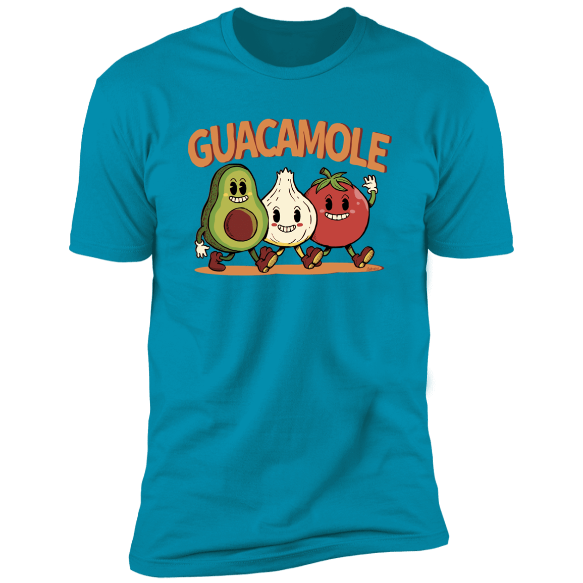 T-Shirts Turquoise / S Guacamole Men's Premium T-Shirt