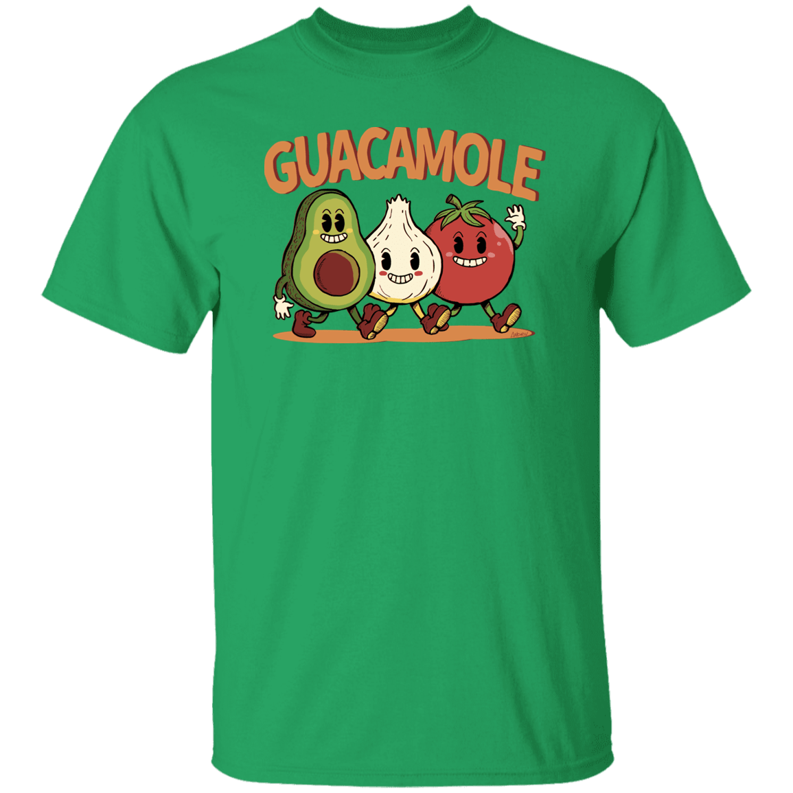T-Shirts Irish Green / S Guacamole T-Shirt
