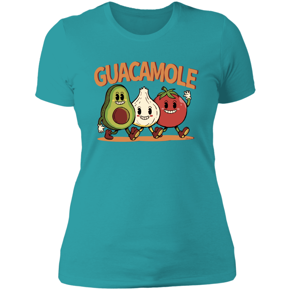 T-Shirts Tahiti Blue / S Guacamole Women's Premium T-Shirt