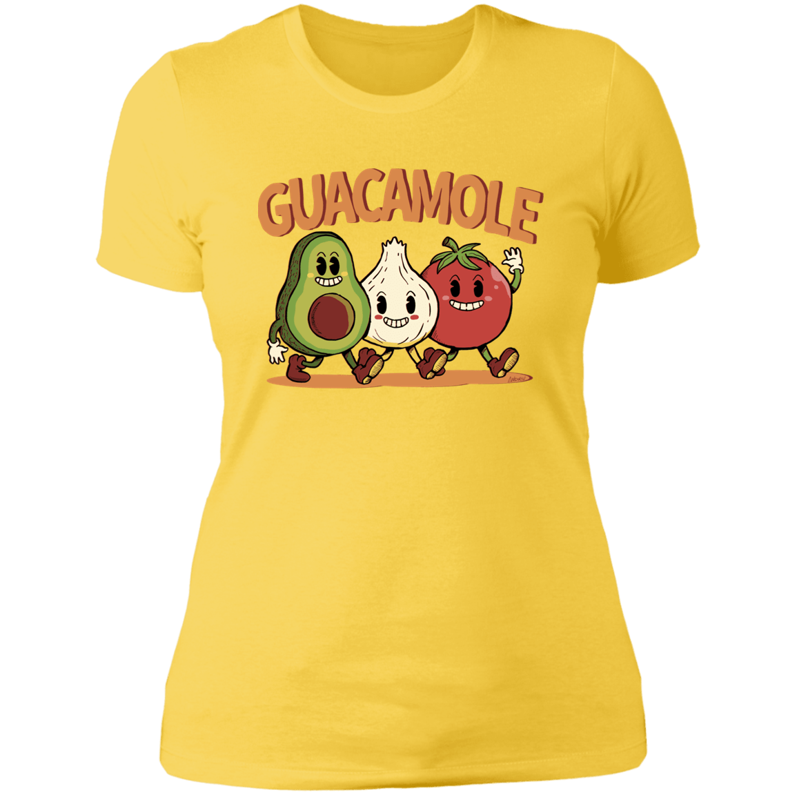 T-Shirts Vibrant Yellow / S Guacamole Women's Premium T-Shirt
