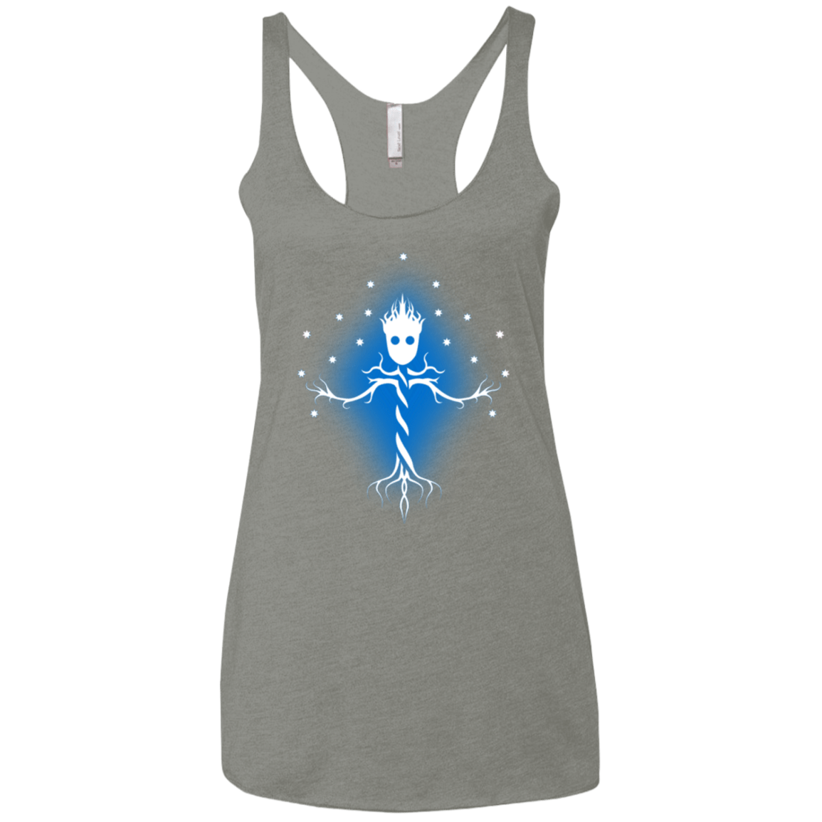 T-Shirts Venetian Grey / X-Small Guardian Tree of The Galaxy Women's Triblend Racerback Tank