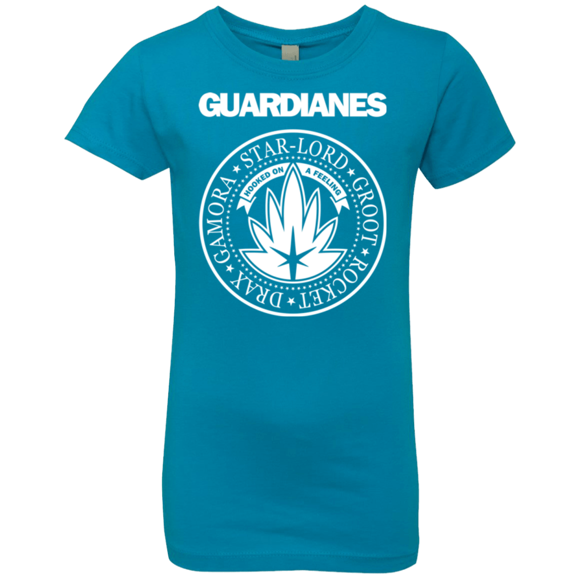 T-Shirts Turquoise / YXS Guardianes Girls Premium T-Shirt