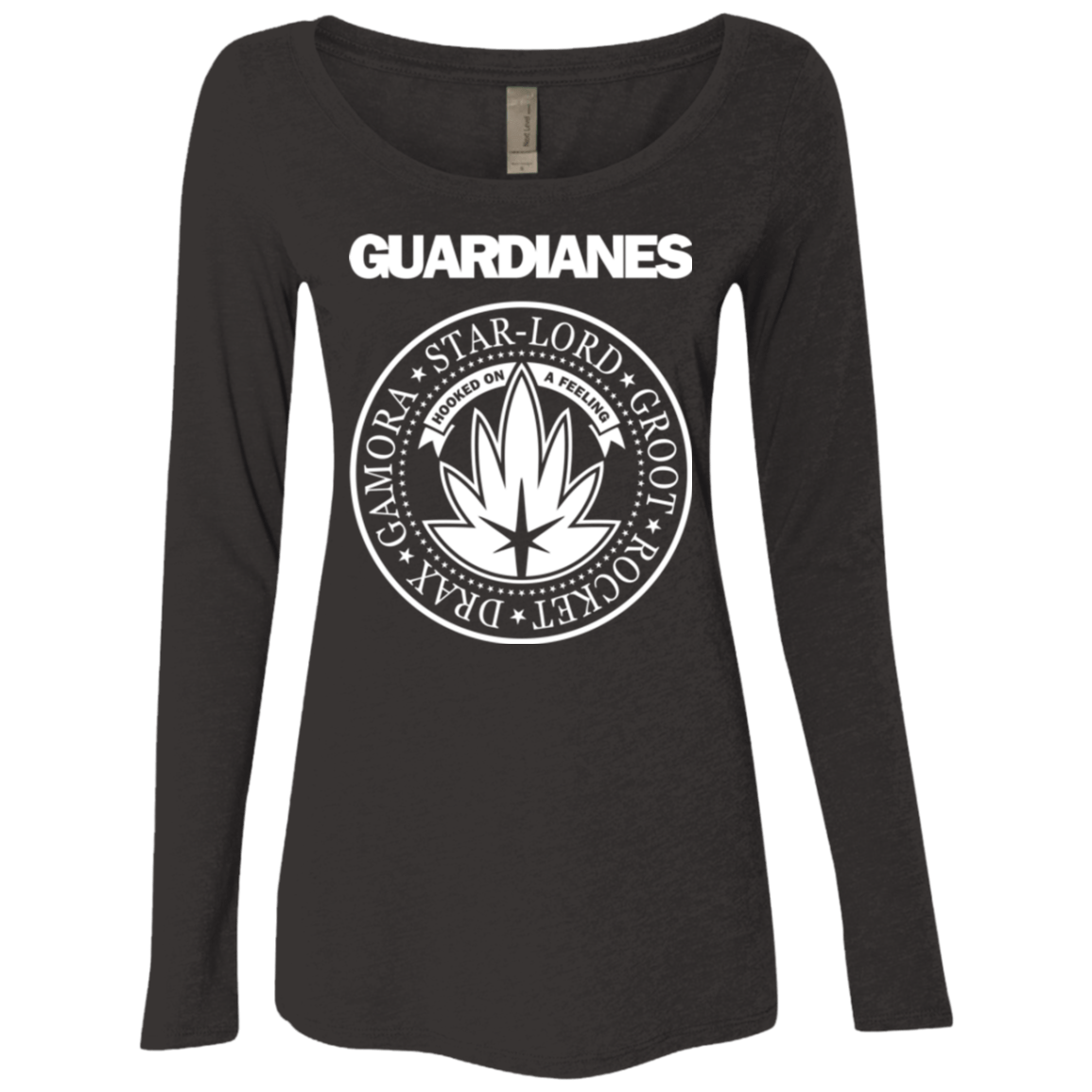 T-Shirts Vintage Black / Small Guardianes Women's Triblend Long Sleeve Shirt