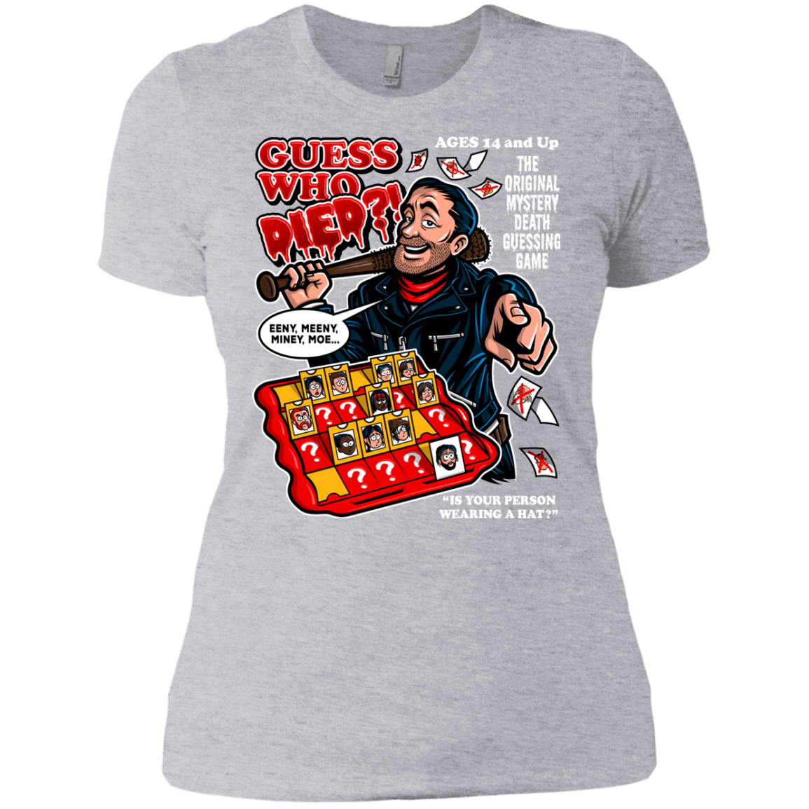 T-Shirts Heather Grey / X-Small Guess who Died Women's Premium T-Shirt