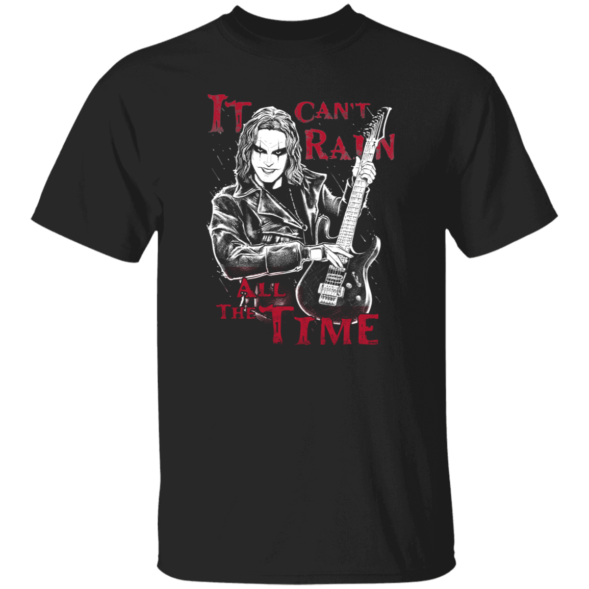 T-Shirts Black / S Guitar Crow T-Shirt