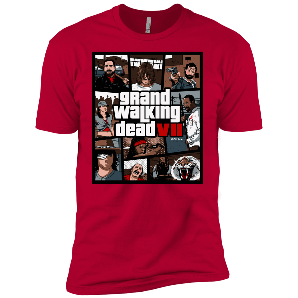 T-Shirts Red / YXS GWD7 Boys Premium T-Shirt