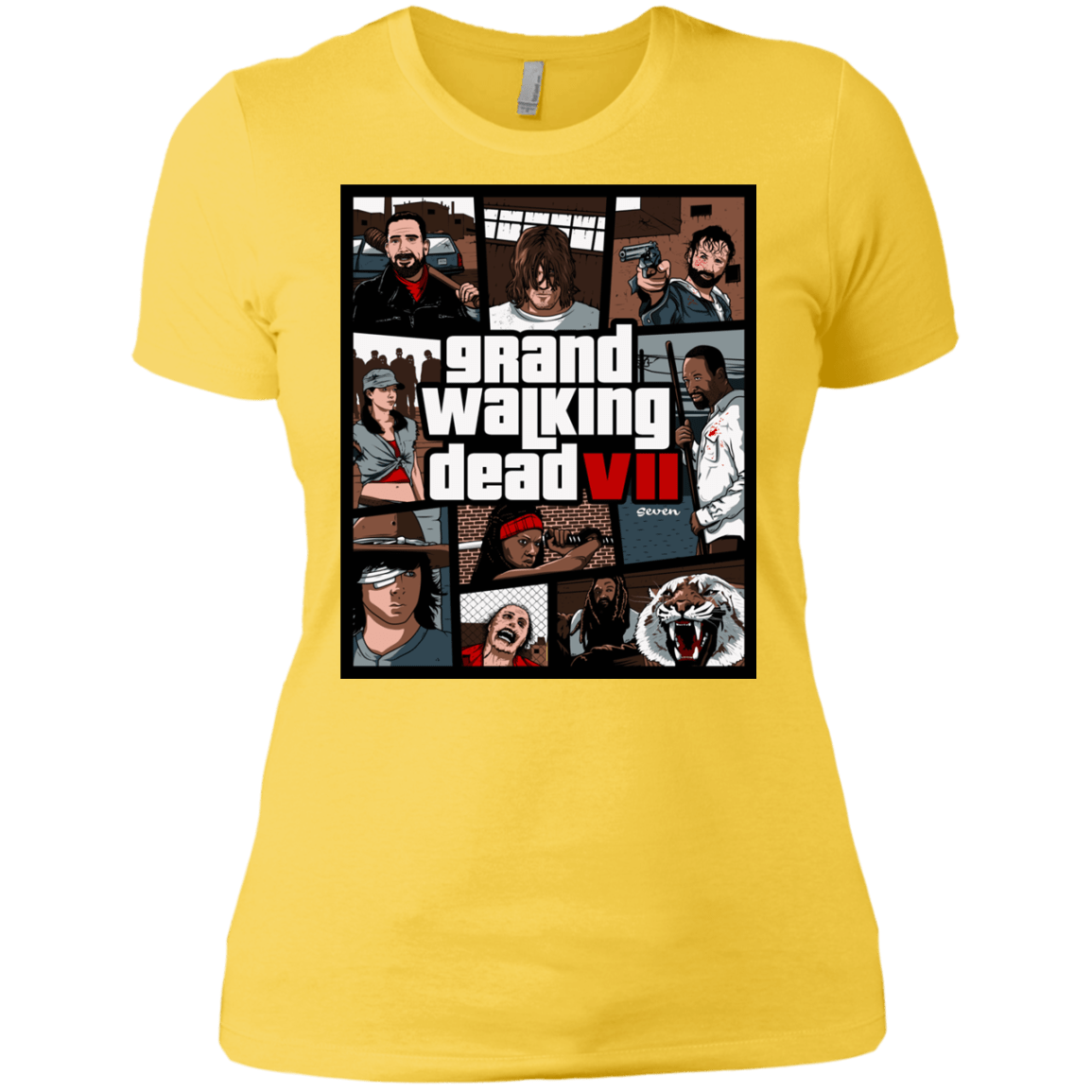 T-Shirts Vibrant Yellow / X-Small GWD7 Women's Premium T-Shirt