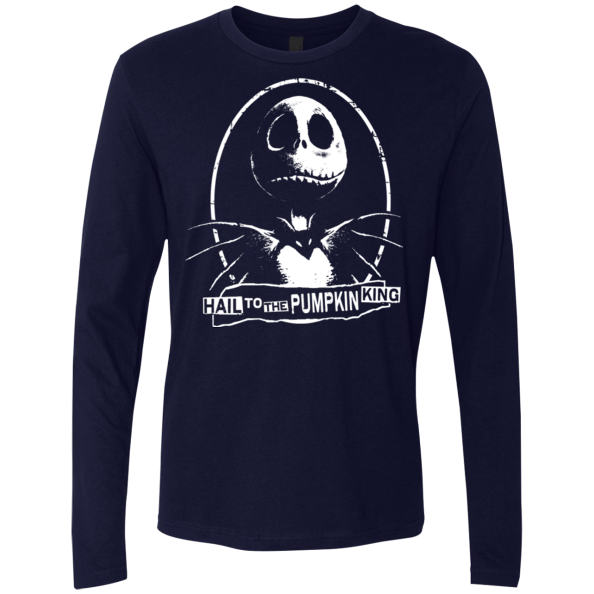 T-Shirts Midnight Navy / Small Hail To The King Men's Premium Long Sleeve