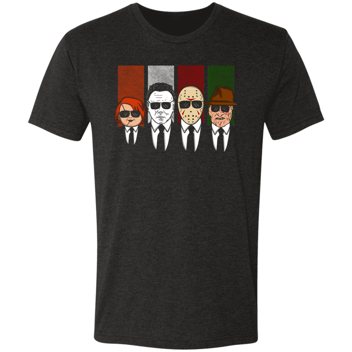 T-Shirts Vintage Black / S Halloween Dogs Men's Triblend T-Shirt