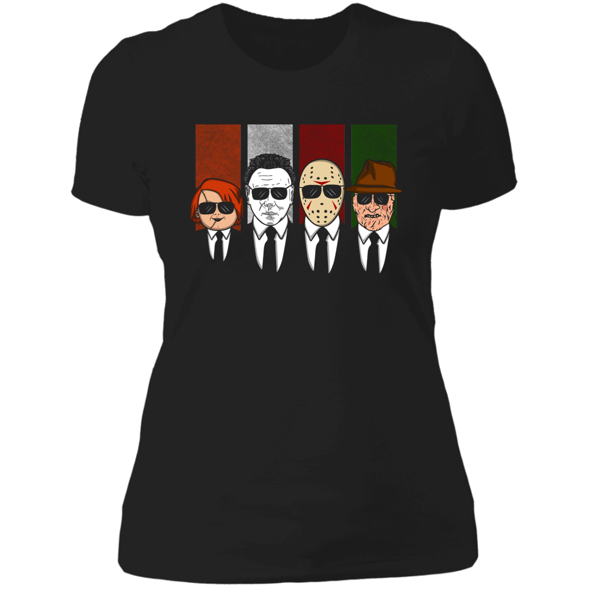 T-Shirts Black / X-Small Halloween Dogs Women's Premium T-Shirt