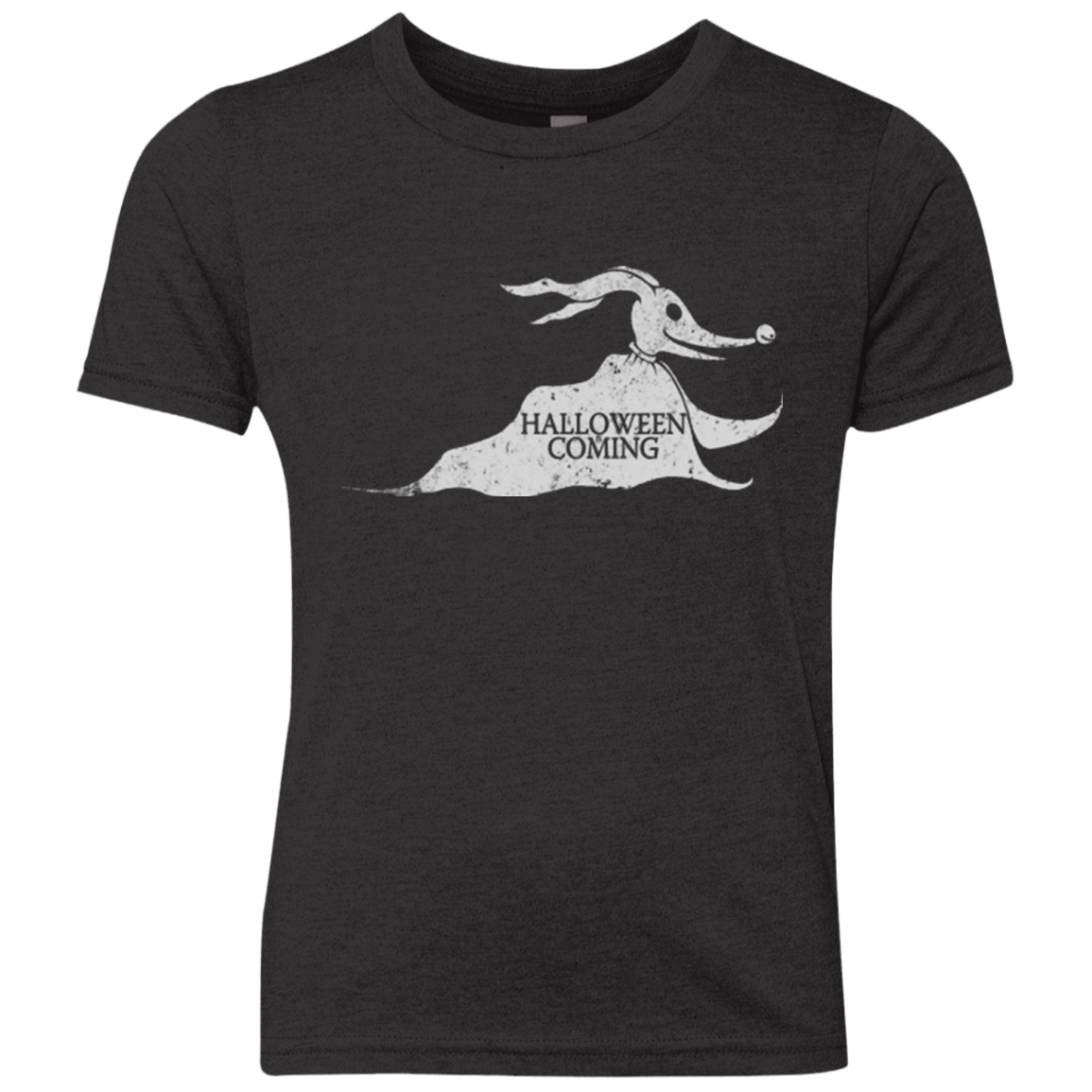 T-Shirts Vintage Black / YXS Halloween Is Coming Youth Triblend T-Shirt