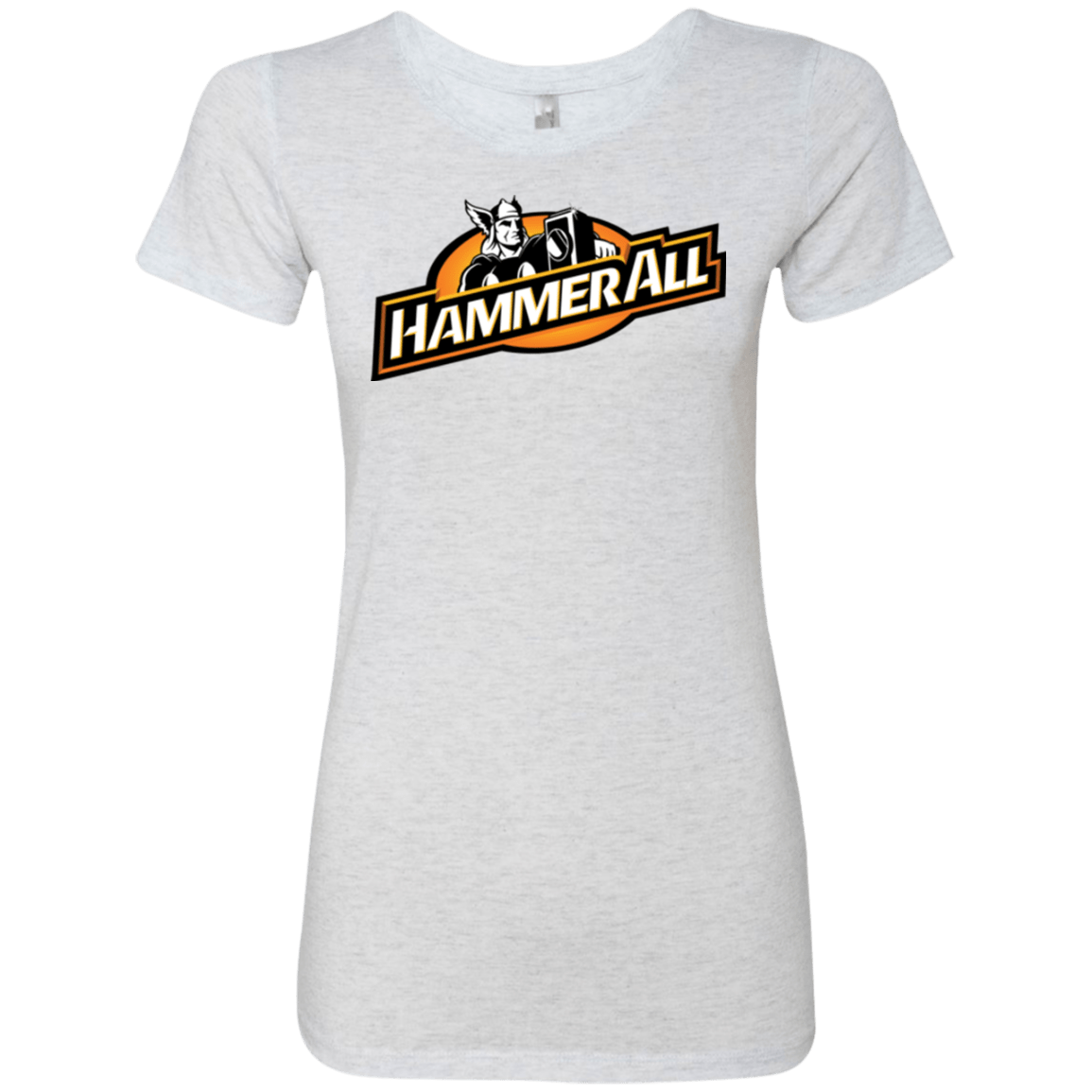 T-Shirts Heather White / Small Hammerall Women's Triblend T-Shirt