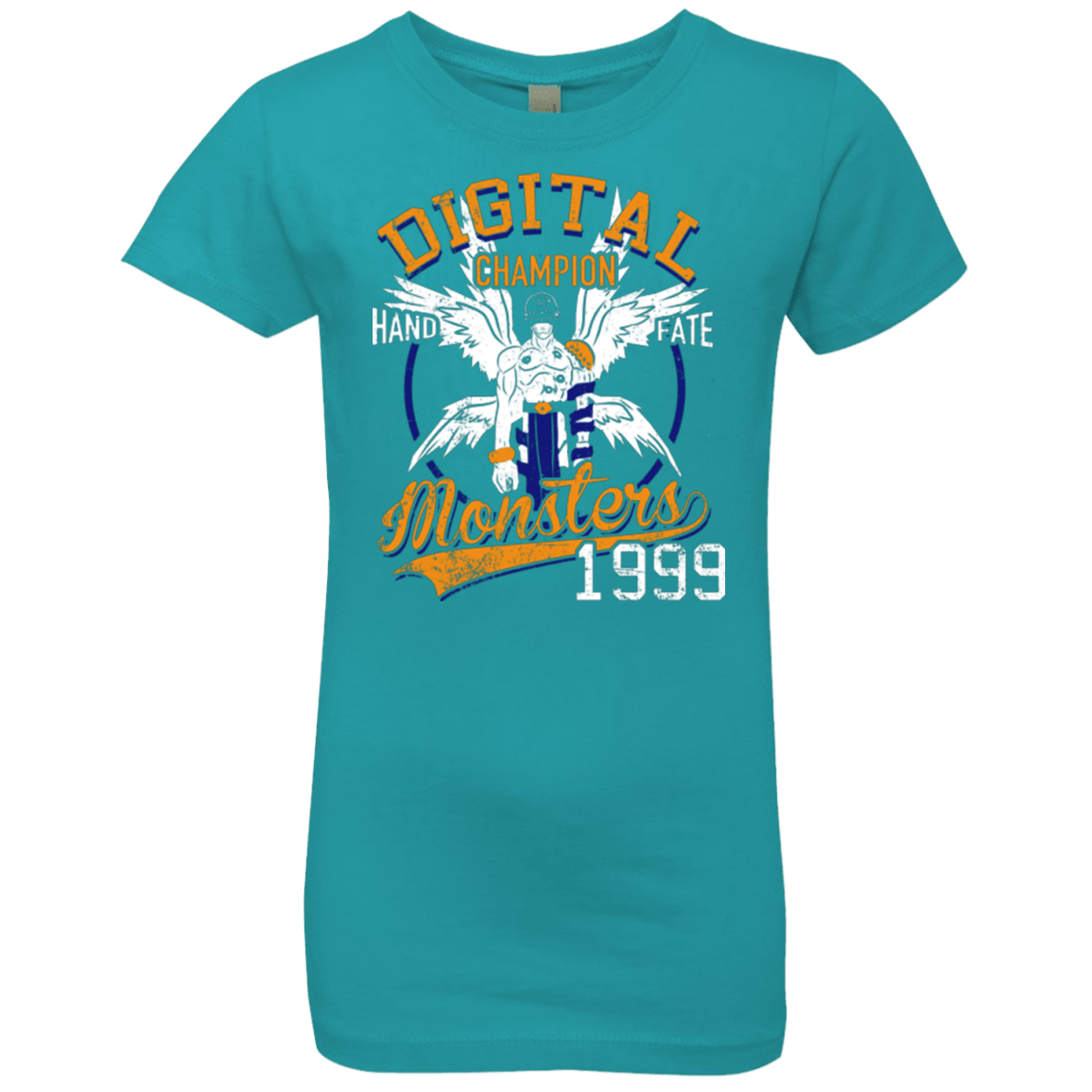 T-Shirts Tahiti Blue / YXS HAND OF FATE Girls Premium T-Shirt