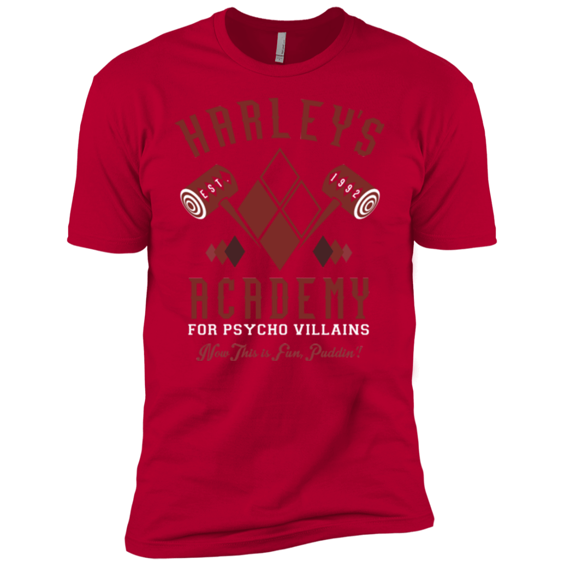 T-Shirts Red / YXS Harley's Academy Boys Premium T-Shirt